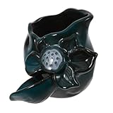 BAZEITFLOW Keramik Wasserfall Zubehör Wasserfontäne Auslass für Gartenbrunnen Außenbereich Zierbrunnen Ersatzteil Vielseitig Einsetzbar Einfache Installation für Teich Innenbereich