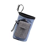 SEWOART 1 Stück Trainingstasche für Hunde Hundefutterbeutel Autositz für Hunde Hundekotbeutel Tasche behandeln Hündchen Taschen behandeln Hundefutterträger Tasche für Tiernahrung Sky-Blue