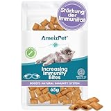 AmeizPet Katzen Leckerlies Immunsystem für Katze - Vitamin Gesund Leckerli für Katzen 65 g (2.3 oz)