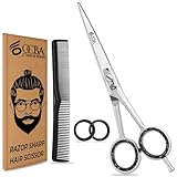 Friseurschere - OCBA Professionelles 6' Haarschneideschere & Haarschere - Haarschere Perfektes Design für Friseure & Salons - Haarschneideschere für Männer und Frauen
