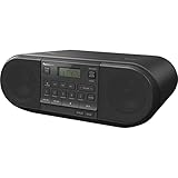Panasonic RX-D550E-K CD Boom Box (Radio UKW, CD Player, USB, Bluetooth, Netz- und Batteriebetrieb) schwarz