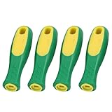 BlesConi Feilengriff-Set mit ergonomischem Griff, kompatibel mit Metall-, Holzraspel-Kettensägenfeilen (15,2 cm rechteckiges Loch)