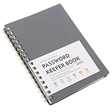 Gogogmee Spiral Passwortbuch mit Alphabetischen Registern Tragbares Passwort Notizbuch für Website Logins Leichtes Organizer Notizheft für und Bürogebrauch Schnelles Zugriffssystem