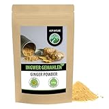 Ingwerpulver 500g von Alpi Nature, Ingwer gemahlen, Ingwerwurzel Pulver, Ingwerwurzel gemahlen