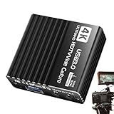 Videoaufnahmekarte, 60 fps Capture Card, 60 fps Adapter, 4K-Gerät für TV-Konsole, Aufnahmemonitor, Live-Übertragung, Lehrkonferenz, HDmii-Videospielgerät zum Bearbeiten von Video/Spielen/Streaming