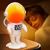 Tageslichtwecker Sonnenaufgang Lichtwecker Wecker mit Licht, Sunrise Wake Up, Smart Bluetooth Lautsprecher, 21 White Noise,Timer,Dual Alarm, Dimmbare Nachtlicht mit Farbewechel für Erwachsene & Kinder