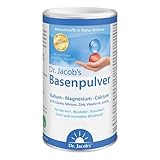 Dr. Jacob's Basenpulver I viel Kalium, Calcium und Magnesium I das Original Citrat-Basen-Pulver in Premium Qualität seit 25 Jahren I gezielter Mineralstoff- und Basen-Ausgleich* I 300 g Dose, vegan