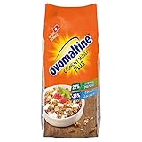 Ovomaltine Crunchy Protein Müsli Plus - Knusper-Müsli mit Haferflocken - Cerealienmischung mit 22 Prozent Protein, ein Drittel weniger Zucker und unvergleichlichem Crunch (1 x 300g)