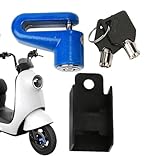 ccuzs Bremsscheibenschloss für Motorrad, Bremsscheibenschloss für Motorrad, Elektroroller mit Radschloss für Roller aus legiertem Stahl - Scheibenbremsschloss für Fahrräder Diebstahlsicherung mit