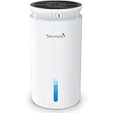 Luftentfeuchter Elektrisch, Verbessert 2000ml Raumentfeuchter mit Doppelhalbleiter, Ultra Leise Entfeuchter 50㎡, Gegen Feuchtigkeit Dehumidifier für Büro Schlafzimmer Badezimme, MWhite