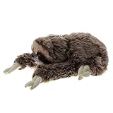 VICASKY 1Pc Faultier Plüschtier Gefülltes Faultierspielzeug Plüsch Gefüllte Puppe Tiere Gefülltes Plüschtier Plüschpuppe Gefülltes Gefüllte Puppen Khaki Pp Baumwolle