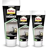 Montagekleber Credence - transparenter Baukleber für Haushalt und Werkstatt (3 x 200ml)