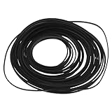 Leprera 50 STÜCKE Universal Mix Kassettenbandmaschine Riemen Verschiedene Gemeinsame Flache Gummiriemen für Rekorder CD DVD Laufwerk