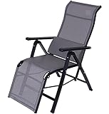 JYARZ Liegestuhl Sonnenliege Garten Balkon-Hof-Lounge-Stuhl, Klappstuhl, Mittagspausen-Stuhl, Sitzgelegenheit, Stuhl Für Erwachsene, Strand, Atmungsaktive Sonnenlounge Strandliege Wohnzimmer