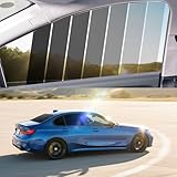 ARANA Auto-tönungsfolie, 610cm x 50cm, 15% VLT keramische Automobil-Universal-scheibentönungsfolie, UV-Sonne-Hitze-Blockierung Sichtschutz für Haus-Pkw und LKW (20' x 20FT)