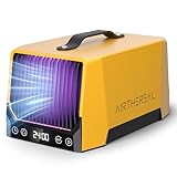Airthereal DA25 Ozongenerator – O3-Luftreiniger/Geruchsentferner für 250 Quadratmeter, Hochleistungs-Ozongerät, Luftionisator, Geruchsreiniger für Räume, Rauch, Autos, Tiergerüche, Gelb