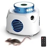 MEKEET 360° Ultraschall Mäuseabwehr,Effektiv Mäuse vertreiben mit Ultraschallwellen - mit Ultraschall & Anti Gewöhnungseffekt,für Nagetiere, Mäuse, Eichhörnchen, Spinnen, Plötze