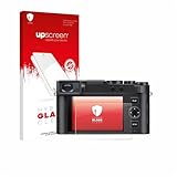 upscreen Schutzglas für Leica D-Lux 8 Schutzfolie, Glas-Folie [Klar, 9H Panzerschutz, Anti-Fingerprint]