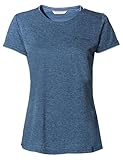 VAUDE Damen Women's Essential T-Shirt, Dark Sea Uni, 40 EU