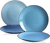 vancasso Kuchenteller, 4 teilig Navia Desserteller für Frühstück, Vintage Aussehen