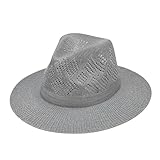 Sonnenhüte für Männer mit breiter Krempe Strandhut Hüte für Männer Sonnenhüte für Männer Sonnenhut Für Chihuahua (Grey, One Size)