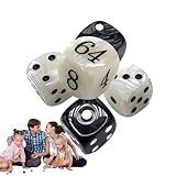 de Backgammon Family Time Tischset mit Aufbewahrungstasche, Acrylstrategie für Partys, Familienabende, Camping und Treffen zwischendurch