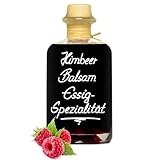 Himbeer Balsam Essig - Spezialität 0,5L mit intensiver Himbeernote 5% Säure