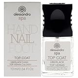 Spa Top Coat - Schnelltrocknender Überlack zum Versiegeln von Nagellack, Schutz und Glanz für die Nägel, 10 ml