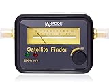 Anadol SF22 Sat-Finder 19.2 digital mit Pegelskala und Signalton - Messgerät zur Ausrichtung ihrer digitalen Satellitenanlage - Satelliten-Finder mit hoher Empfangsempfindlichkeit