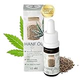 Nordblüten Premium Hanföl hochdosiert 10ml – 100% reines, kaltgepresstes Hanfsamenöl – Reich an Omega-3 & Omega-6 Fettsäuren, Vitamin E – Veganes Naturöl aus Österreich ohne Zusatzstoffe