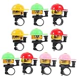 Milisten 10 Stück Kinderklingel Mini Ringglocke Lustige Glocke Kinderklingel Für Fahrrad Babyklingel Niedliche Kleinkinder Fahrradzubehör Cartoon Fahrradklingel Glocken Zufällige Farbe