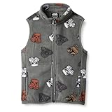 Amazon Essentials Disney | Marvel | Star Wars Jungen Polarfleece-Westen, Star Wars Vader, 3 Jahre