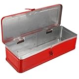 POPETPOP Hochleistungs Werkzeugkiste Metall Werkzeugkasten Für Autowerkzeuge Robuster Organizer Für Mechanik Und Heimwerker Kompakte