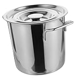 GALPADA Suppentopf Mit Deckel Für Meeresfrüchte Und Eintöpfe Robuster Kochtopf Spülmaschinenfest Vielseitig Einsetzbar Küche