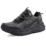 EARLDE Herren Wanderschuhe Wasserdicht Schuhe Trekkingschuhe Leichte Outdoor Trailrunning Schuhe männer Sneaker Schwarz 46 Größe