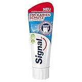 Signal Zahnpasta 24h Kariesschutz Zahnpflege mit nat�rlichem Calcium-Mineral f�r Rundumschutz 75 ml
