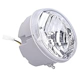 Motorrad Stirnlampe Laufen Scheinwerfer Frontstrahler Lampe hohe Helligkeit multifunktionale praktische 58259R Ersatz für Vespa LX 125 150