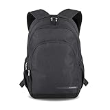 Travelite Handgepäck Rucksack mit gepoltertem Laptopfach, Laptop Rucksack 15,6 Zoll, KICK OFF, Tagesrucksack für Urlaub und Sport, 45 cm, 22 Liter