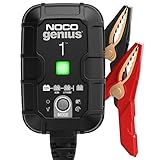 NOCO GENIUS1: 1A Intelligentes Batterieladegerät, 6V/12V Ladegerät, Erhaltungsladegerät und Desulfator mit Temperaturkompensation