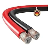 ETEC Lautsprecherkabel CCA 2x2,50mm² rot/schwarz 10m