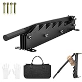 VANCHEMO Holzspalter Manuell Holz Wandhalterung Wandhalterung Handholzspalter Gusseisen Wandmontierter Anzündholzspalter für Kamin Holzofen Camping