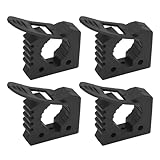 4 Stück Dachträger-Schaufelhalterung, 30–40 Mm Klemmung, 11 Kg Tragfähigkeit, Schaufelhalterung für Dachträger, Robuste Gummi-Klemmhalterung, Van, LKWs, Schnellgriffklemmen für