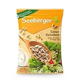 Seeberger Sonnenblumenkerne: Geschälte, knackige Kerne in bester Qualität - nussig, buttrig & fein-aromatisch - ideal zum Backen oder als Topping, vegan (1 x 200 g)