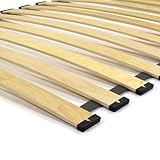 FURNIFY Rolllattenrost Lattenrost Birken Bettrost Holzlatten Federleisten (70 x 140 cm)