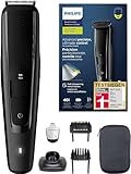 Philips Barttrimmer BT5515/15, Testsieger Stiftung Warentest, Bartschneider, 40 Längeneinstellungen, gleichmäßiges Trimmen dank Lift & Trim System, selbstschärfende Metallklingen, 90min Akkulaufzeit