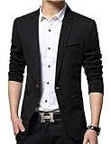 Nemopter Men's Casual Elegant Slim Fit Blazer One Button Suit Jacket Men's Blazer