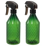 ARTSEWPLY 2 Stück Haarsprayflasche Professionelle Sprühflasche Mehrzweck -Sprühgerät Plastiksprayflasche Green