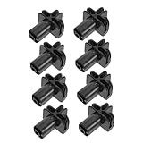 NOLITOY 8 Stück Kleiderschrank -snap -zubehör Crimpen Mit Veranstalter Schwarz Schnalle Universal- Stecker Modulare Schrankverbinder Modulare Regalverbinder Plastik
