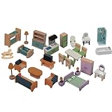 Kinderspielmöbel-Set, Spielhausmöbel für Kinder,Spielmöbel Puppenhaus | Interaktives Spiel für Kleinkinderspielzeug, Rollenspiel-Puppenhausmöbel, Spielhauszubehör