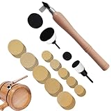 Handschleifer für Holz | Handpolierer Schüssel Schleifwerkzeuge - Langer Hartholzgriff Holzbearbeitungswerkzeuge, Holzschleifwerkzeug Handwerk Sander für Schüsseln Platten